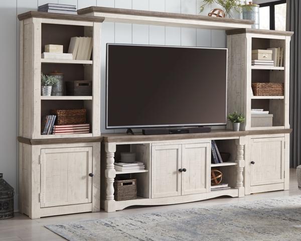 Signature Design By Ashley Havalance 4-Piece Entertainment Center With 67'' TV Stand