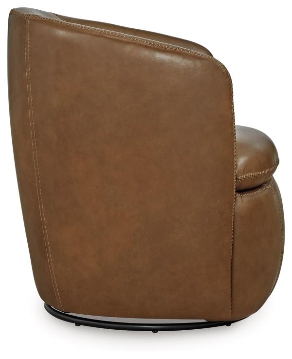 Signature Design By Ashley Kierreys Leather Swivel Chair