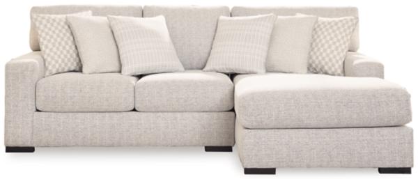 Signature Design By Ashley Larce 2-Piece Next-Gen Nuvella™ Performance Fabric Sofa Chaise