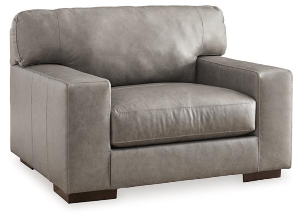 Signature Design By Ashley Lombardia Oversized Leather Chair