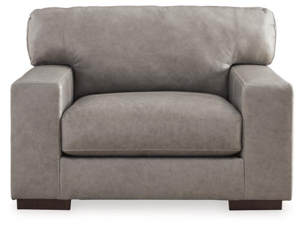 Signature Design By Ashley Lombardia Oversized Leather Chair