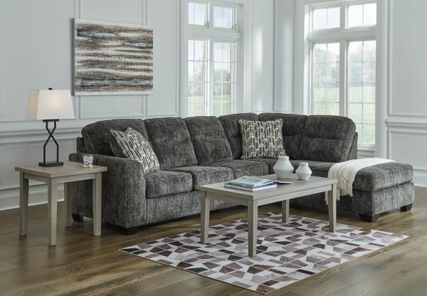 Signature Design By Ashley Lonoke 2-Piece Sectional With Chaise