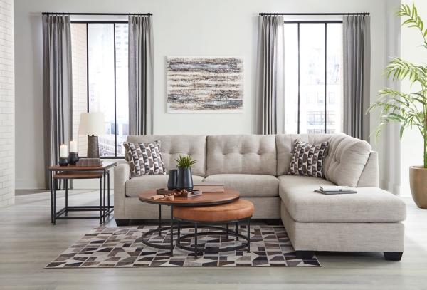 Signature Design By Ashley Mahoney 2-Piece Sectional With Chaise