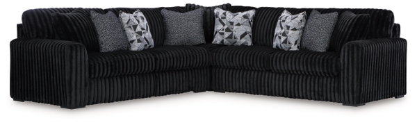 Signature Design By Ashley Midnight-Madness 3-Piece Sectional