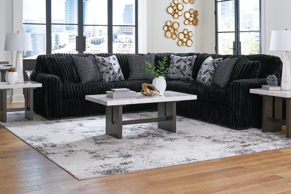 Signature Design By Ashley Midnight-Madness 3-Piece Sectional