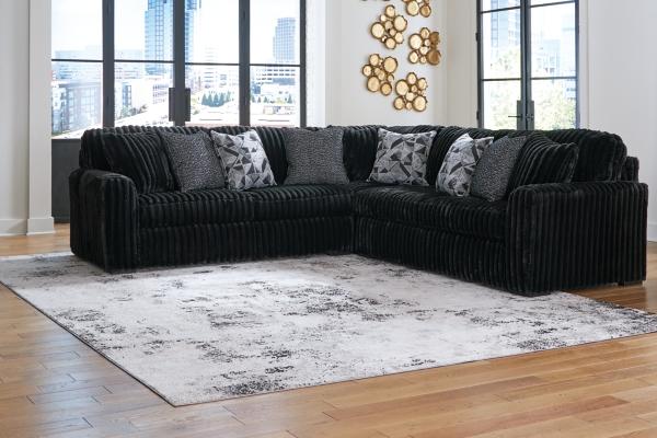 signature design by ashley Midnight-Madness 3-Piece Sectional