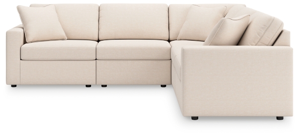 Signature Design By Ashley Modmax 5-Piece Next-Gen Nuvella™ Performance Fabric Modular Sectional