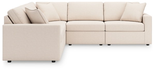 Signature Design By Ashley Modmax 5-Piece Next-Gen Nuvella™ Performance Fabric Modular Sectional