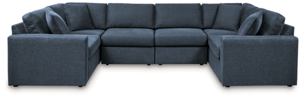 Signature Design By Ashley Modmax 6-Piece Next-Gen Nuvella™ Performance Fabric Modular Sectional