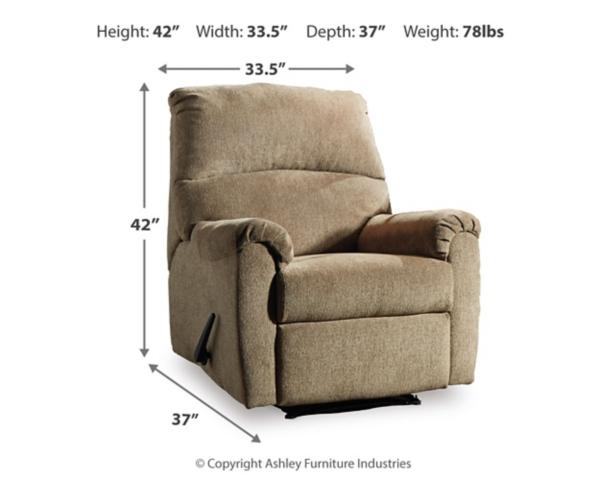 Signature Design By Ashley Nerviano Manual Recliner
