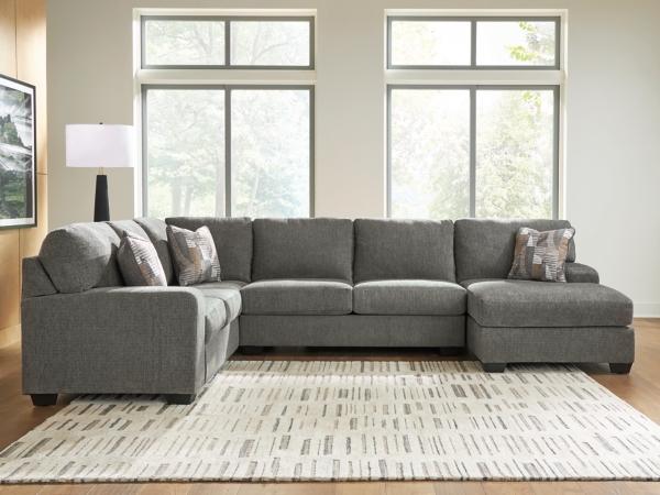 signature design by ashley Newellen 3-Piece Sleeper Sectional with Chaise