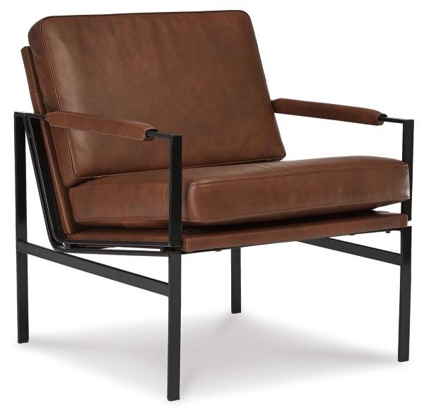 Signature Design By Ashley Puckman Leather Accent Chair