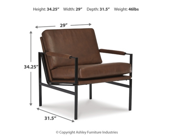 Signature Design By Ashley Puckman Leather Accent Chair