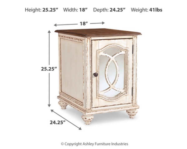 Signature Design By Ashley Realyn Chairside End Table