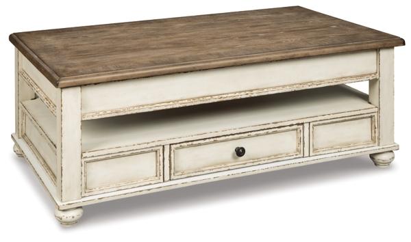 Signature Design By Ashley Realyn Coffee Table With Lift Top