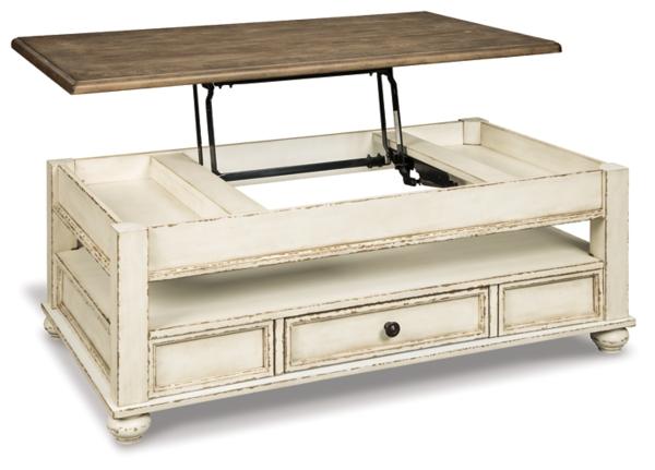 Signature Design By Ashley Realyn Coffee Table With Lift Top