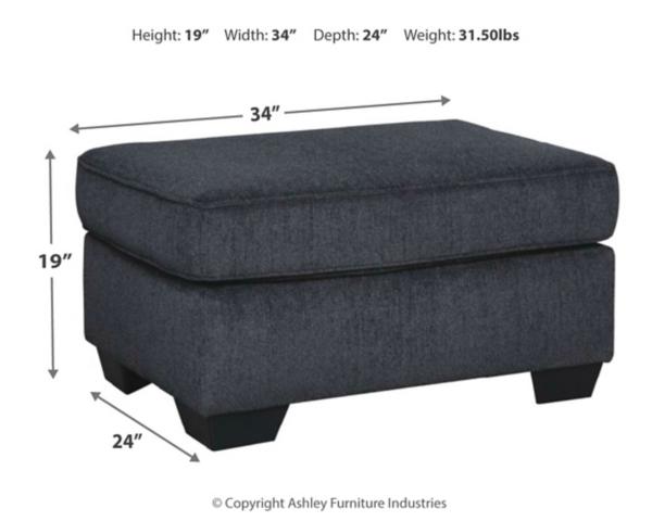 Signature Design By Ashley Altari Ottoman
