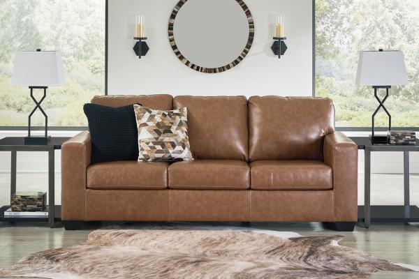 signature design by ashley Bolsena Leather Sofa