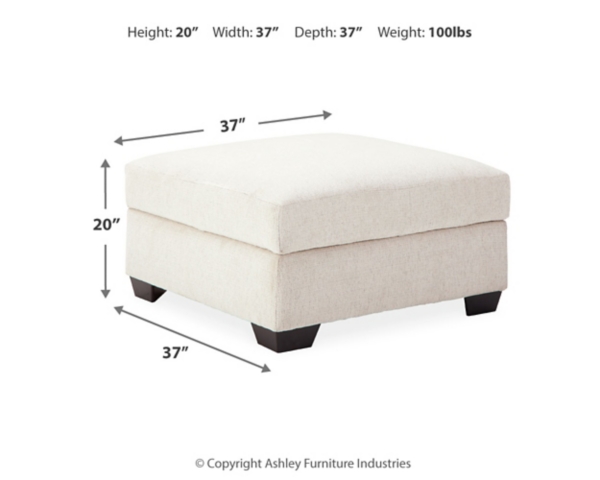 Signature Design By Ashley Cambri Storage Ottoman