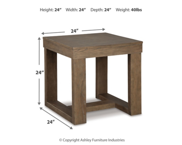 Signature Design By Ashley Cariton End Table