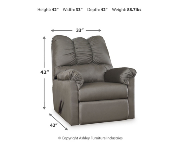 Signature Design By Ashley Darcy Manual Recliner