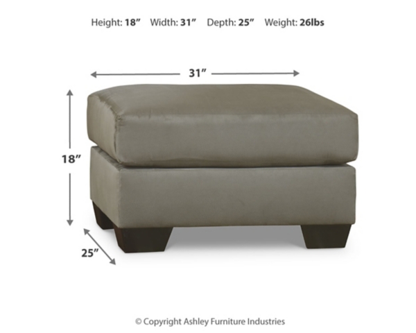 Signature Design By Ashley Darcy Ottoman