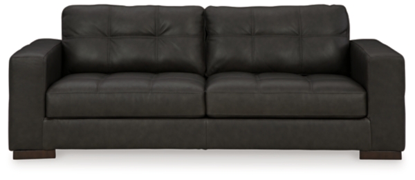 Signature Design By Ashley Luigi Leather Sofa