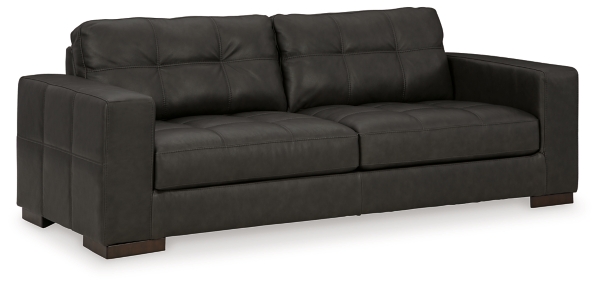 Signature Design By Ashley Luigi Leather Sofa