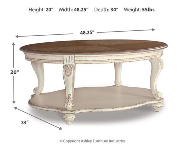 Signature Design By Ashley Realyn Coffee Table