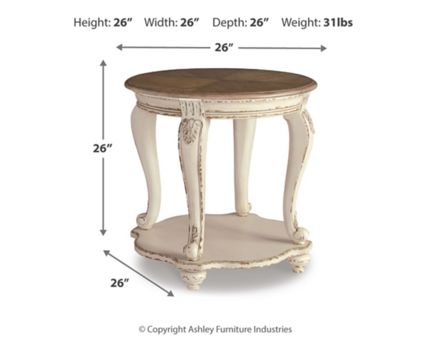 Signature Design By Ashley Realyn End Table