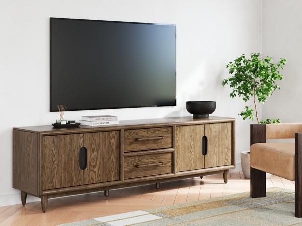 signature design by ashley Roanhowe 85" TV Stand