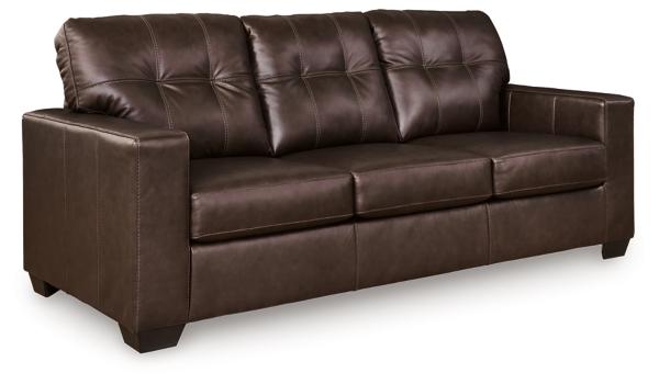 Signature Design By Ashley Santorine Leather Sofa