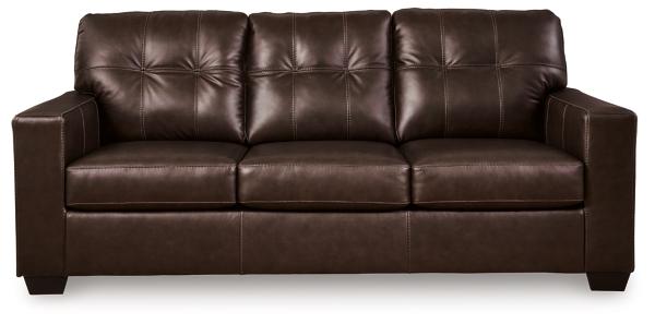 Signature Design By Ashley Santorine Leather Sofa