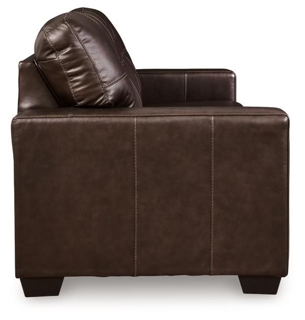 Signature Design By Ashley Santorine Leather Sofa