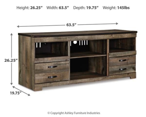 Signature Design By Ashley Trinell 63" TV Stand