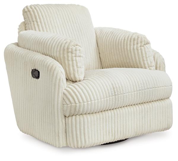 Signature Design By Ashley Tie-Breaker Manual Swivel Glider Recliner