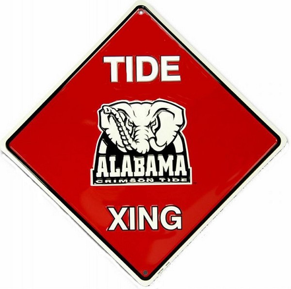 signs 4 fun Alabama Roll Tide College Crossing Sign