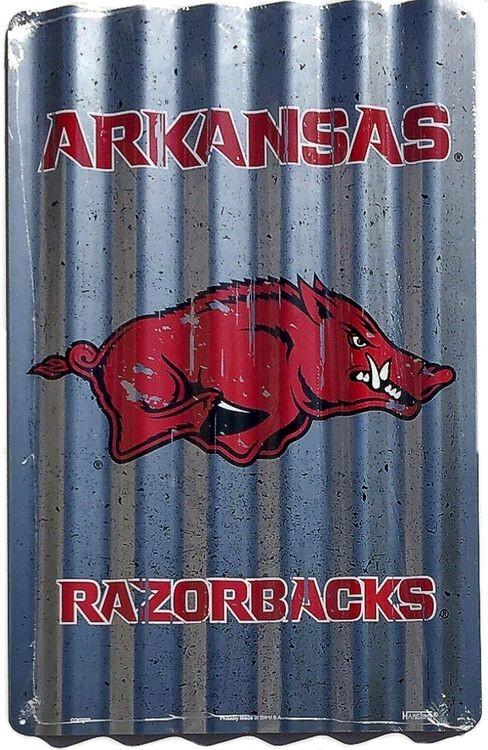 signs 4 fun Arkansas Razorbacks Corrugated Large Parking Sign