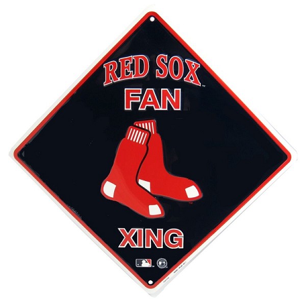 signs 4 fun Boston Red Sox Diamond College Crossing Sign