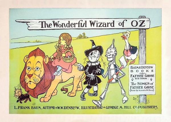 signs 4 fun Classic Wiz of OZ All Characters Magnet