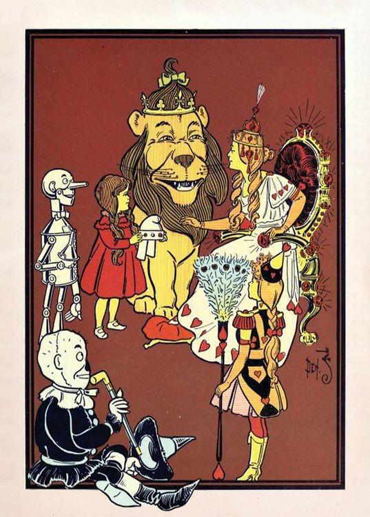 signs 4 fun Classic Wiz of OZ Dorothy w Cast Magnet