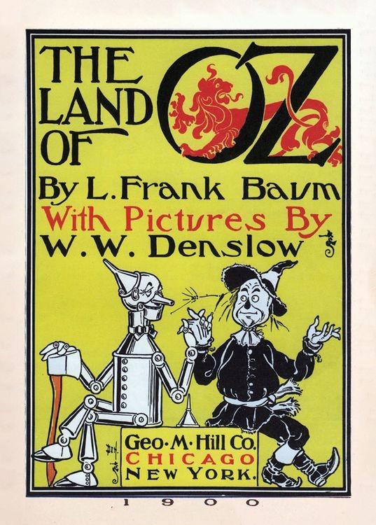 signs 4 fun Classic Wiz of OZ Tin Man and Scarecrow Magnet