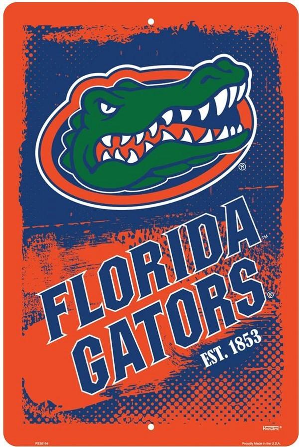 signs 4 fun Florida Gators Grunge Large Parking Sign