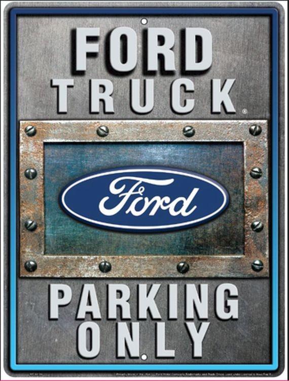 signs 4 fun Ford Truck Only Parking Large Parking Sign