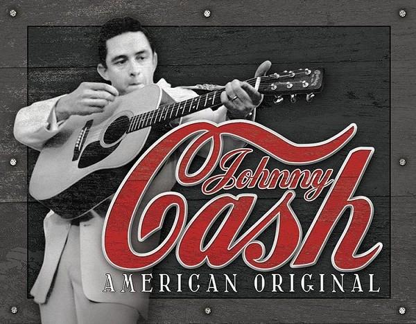 signs 4 fun Johnny Cash - American Original Metal Sign