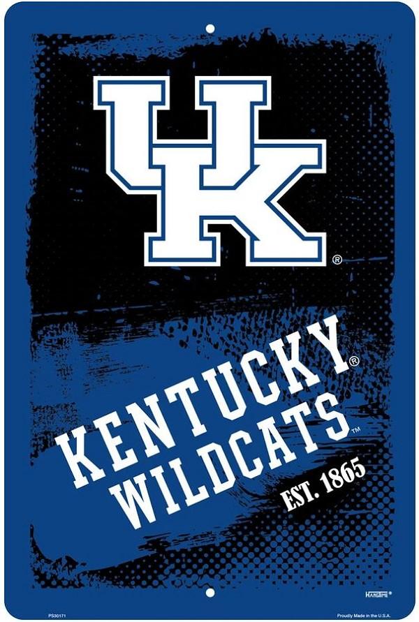 signs 4 fun Kentucky Univ Grunge Large Parking Sign