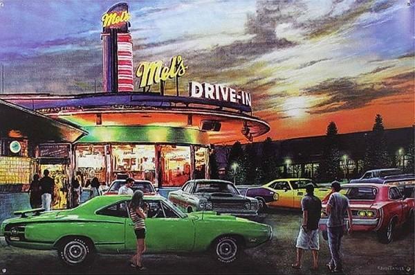 signs 4 fun Mel's Drive In Kevin Daniels Metal Sign