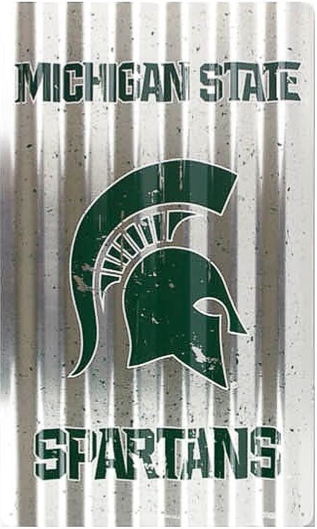 signs 4 fun Michigan State Spartans Corrugated Large Parking Sign
