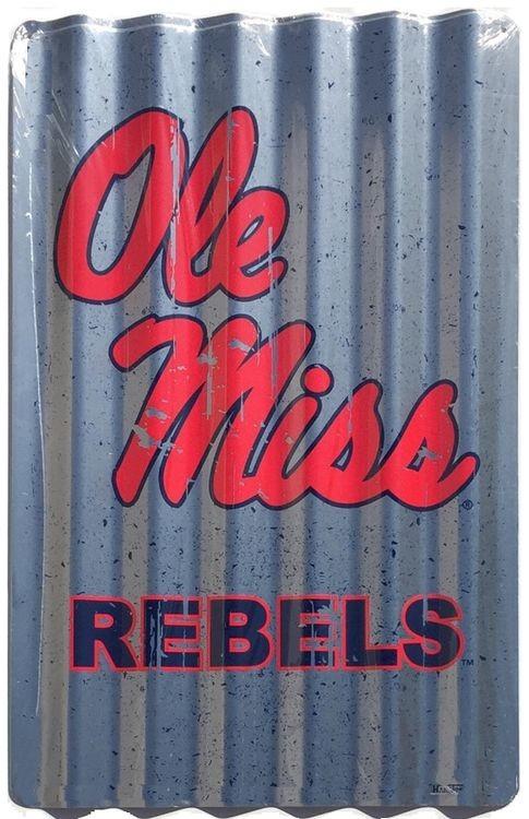 signs 4 fun Mississippi - Ole Miss Corrugated Large Parking Sign