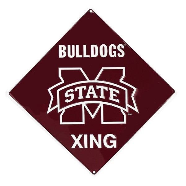 signs 4 fun Mississippi State Bulldogs College Crossing Sign